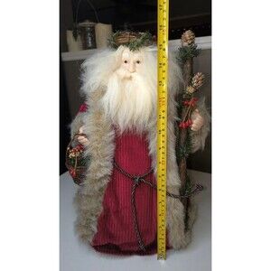 Saint Nick Santa Christmas Tree Topper 16" Table Decoration JoAnn Stores